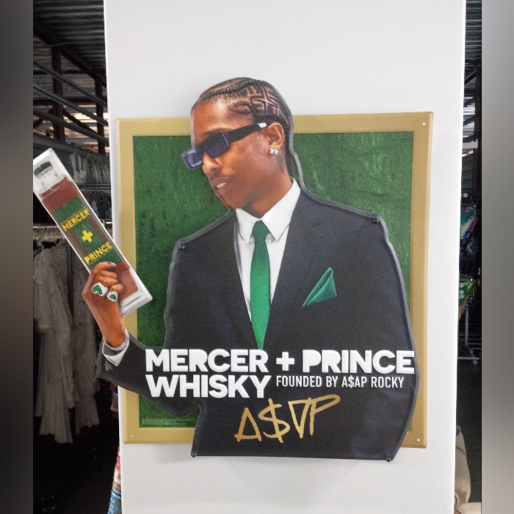 Mercer + Prince Whisky Sign with A$AP Rocky